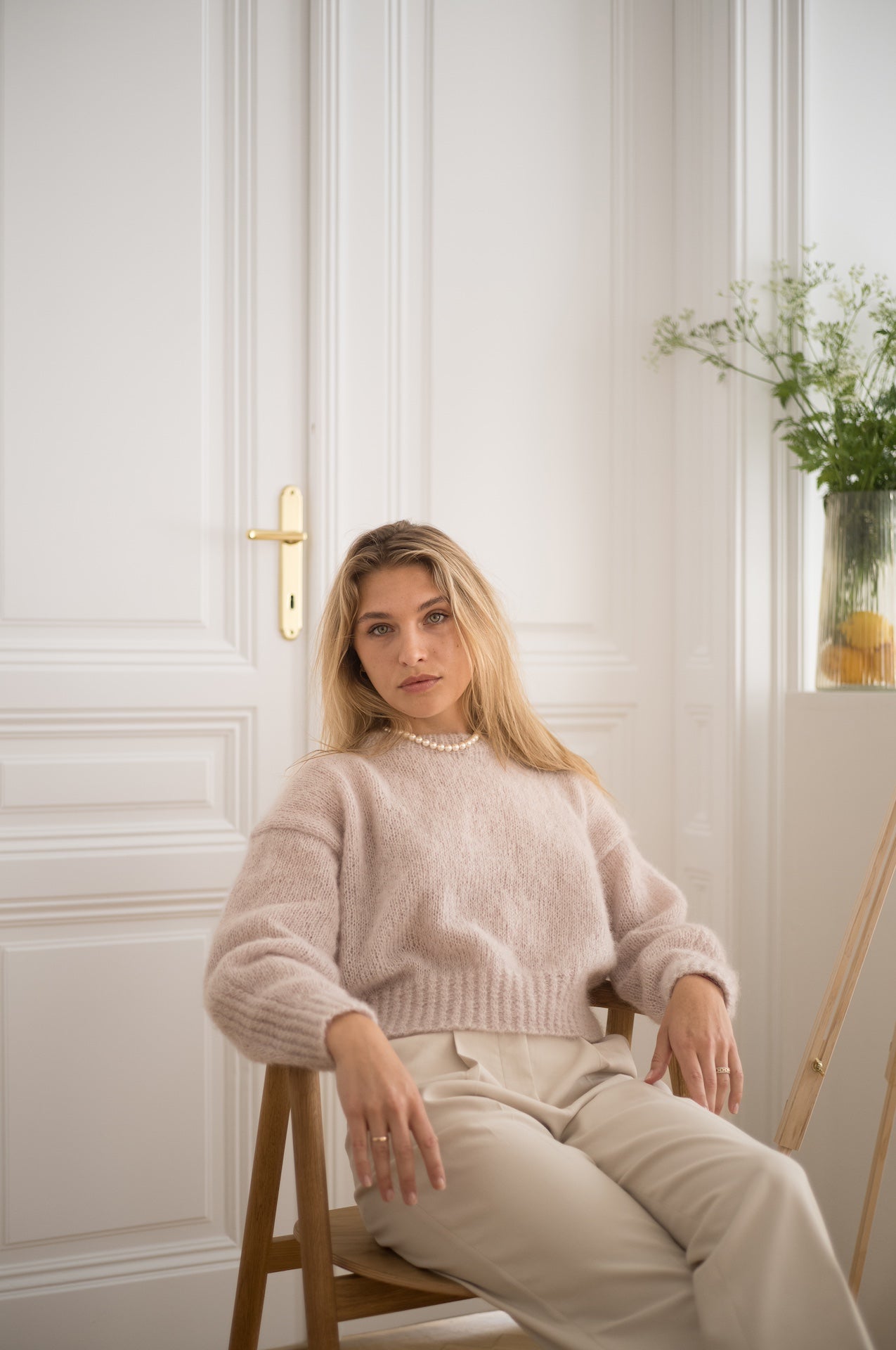Pull Miry Beige Clair