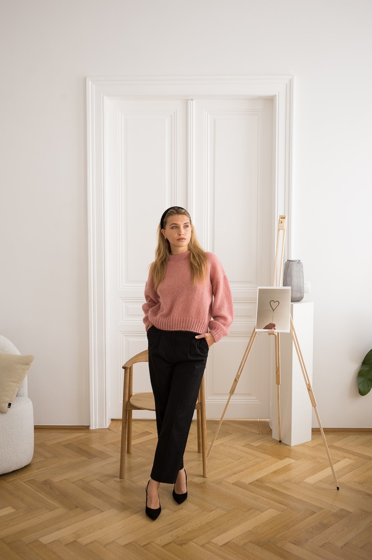 Pull Miry Rose Poudré