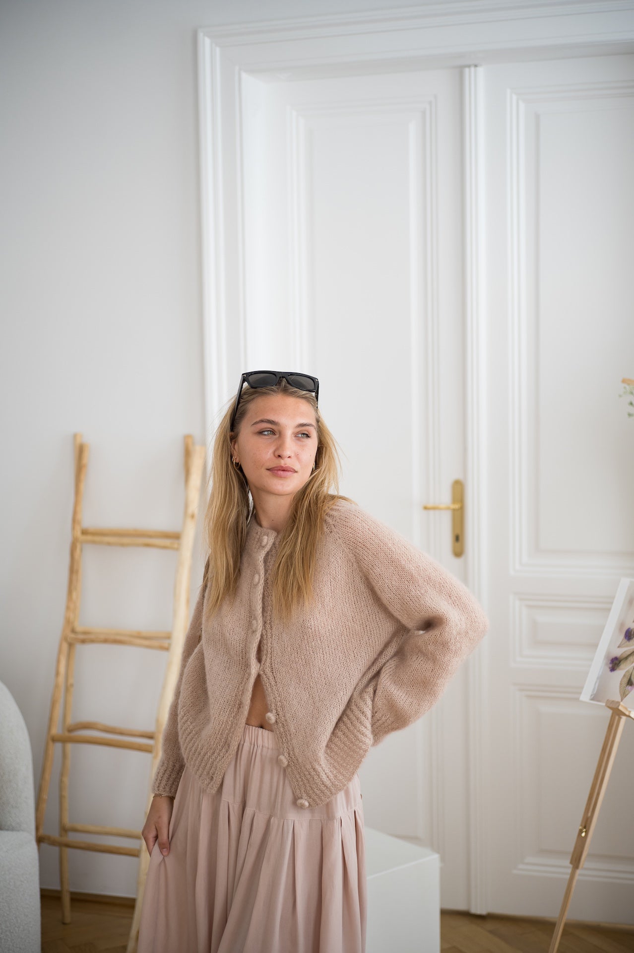 Sandra Cardigan Beige