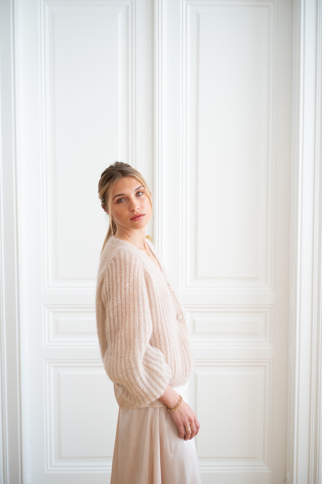 Cardigan Mia Beige - VUUNA Essentiel