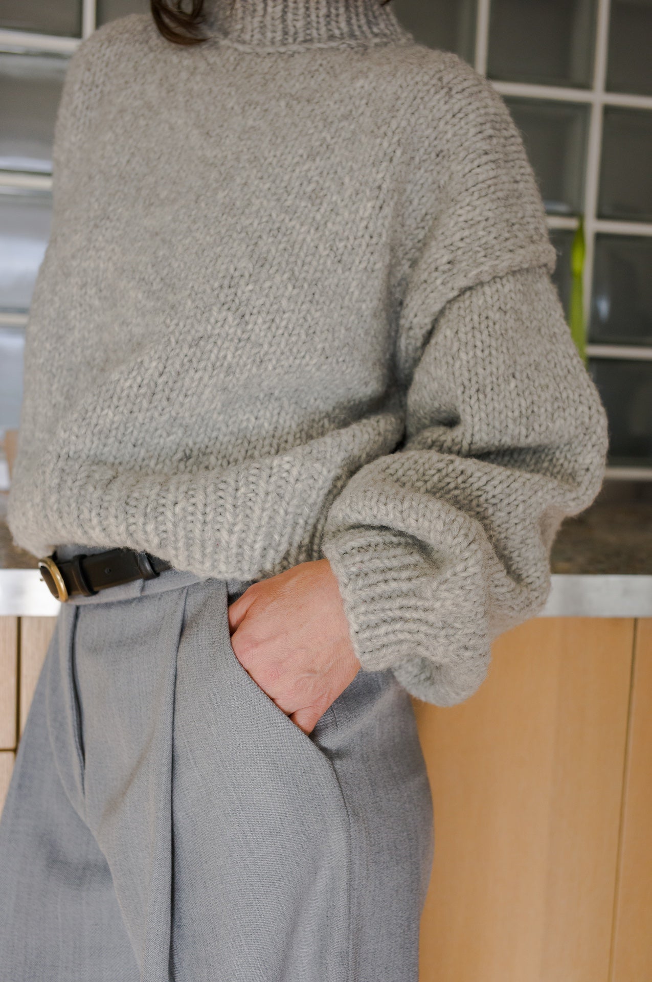 Pull Anama Gris Clair 