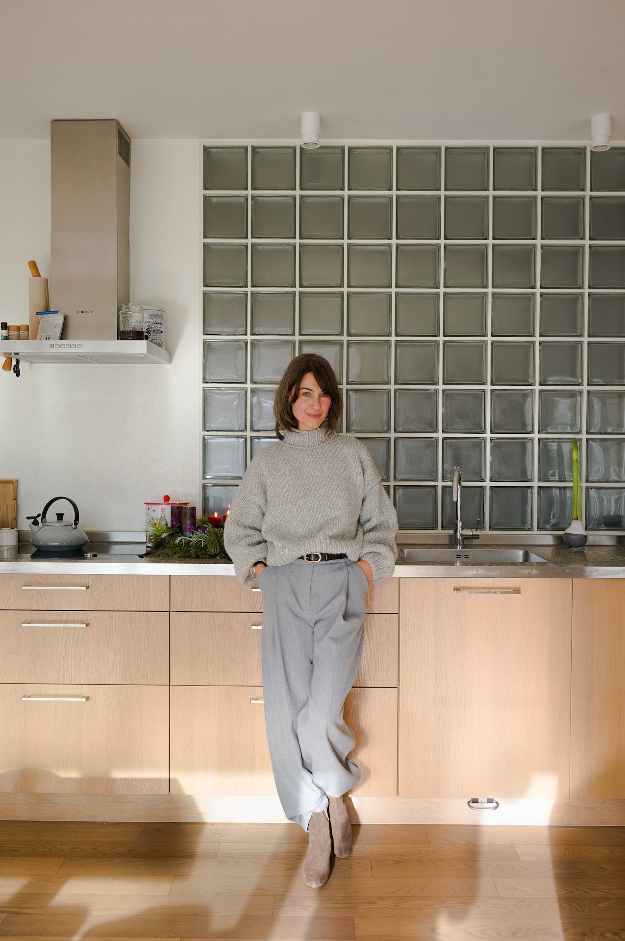 Pull Anama Gris Clair 