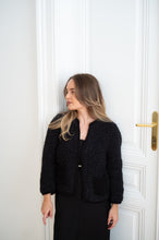 Lade das Bild in den Galerie-Viewer, Aria Cardigan Mottled Black - VUUNA SPECIALS
