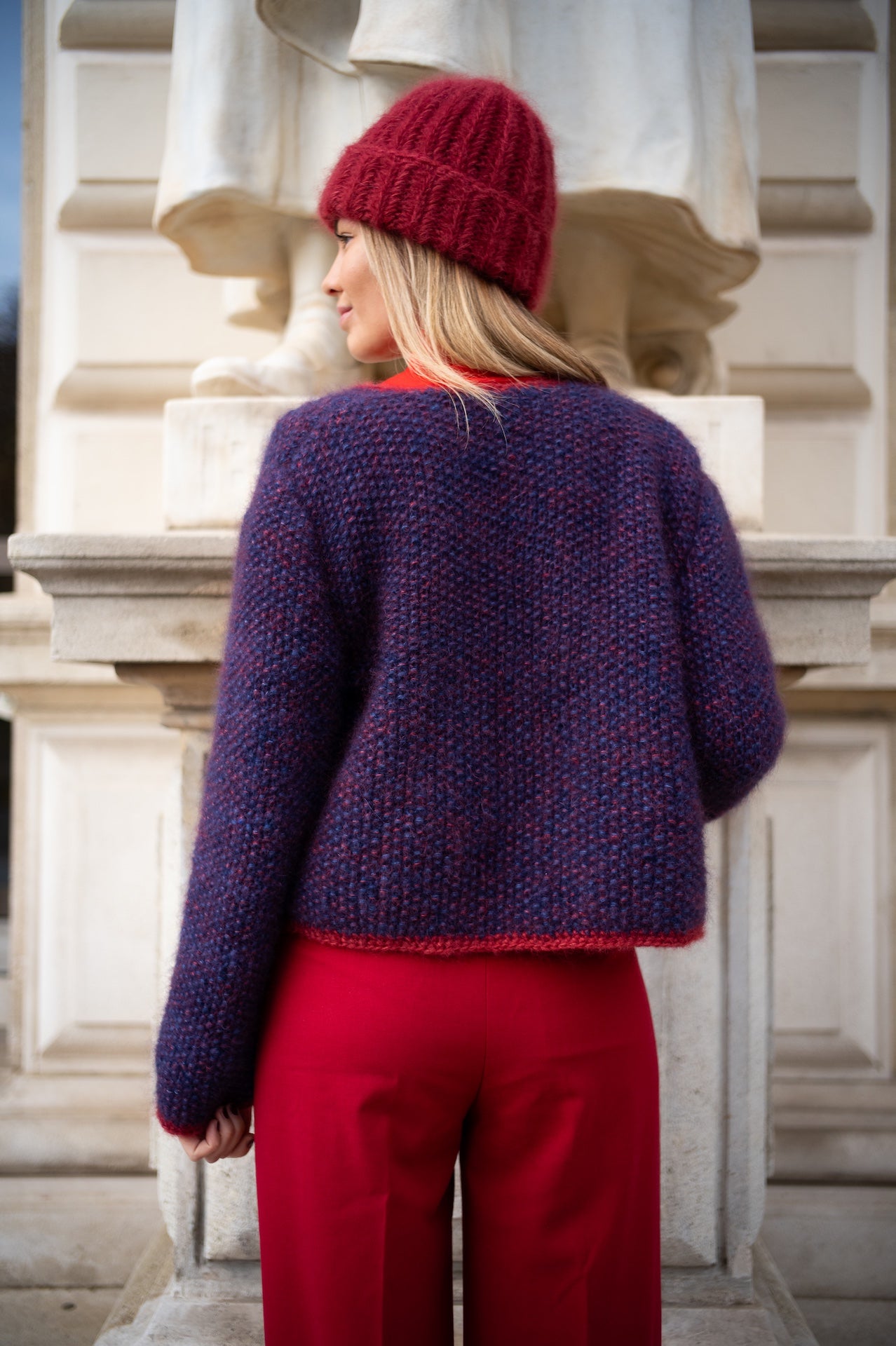Vici Cardigan - Mix Navy
