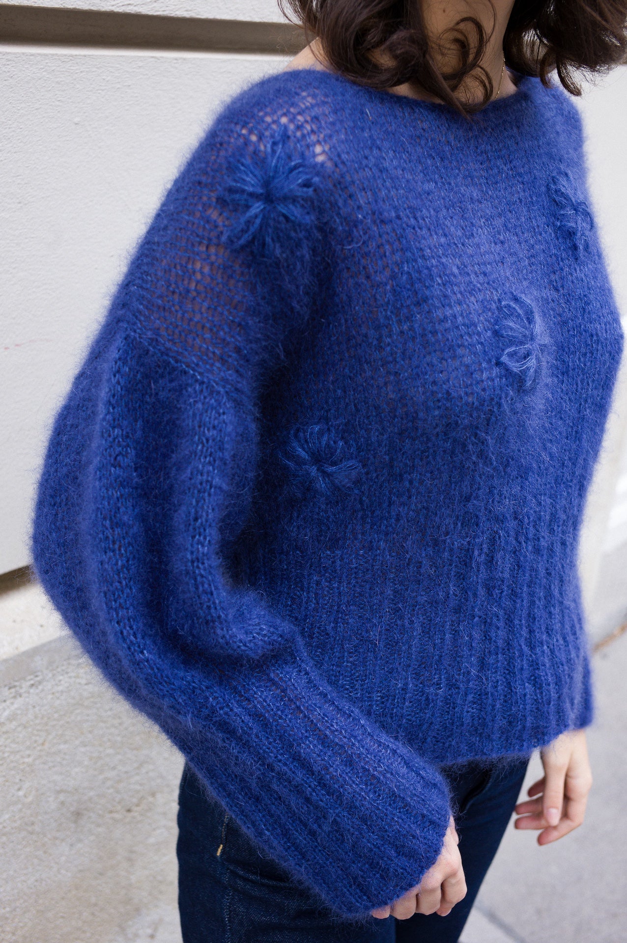 Le Pull Ange Blue