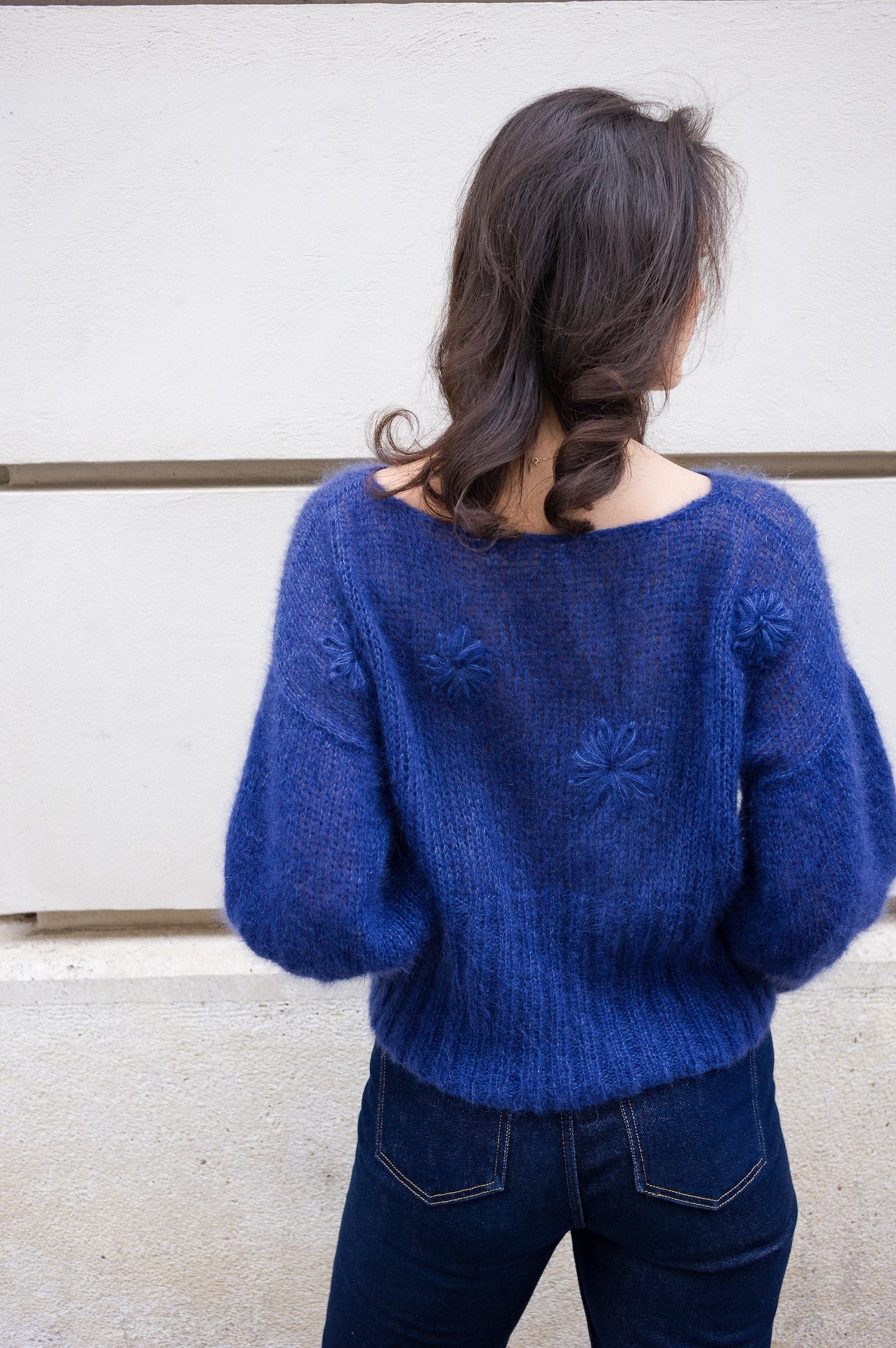 Le Pull Ange Blue