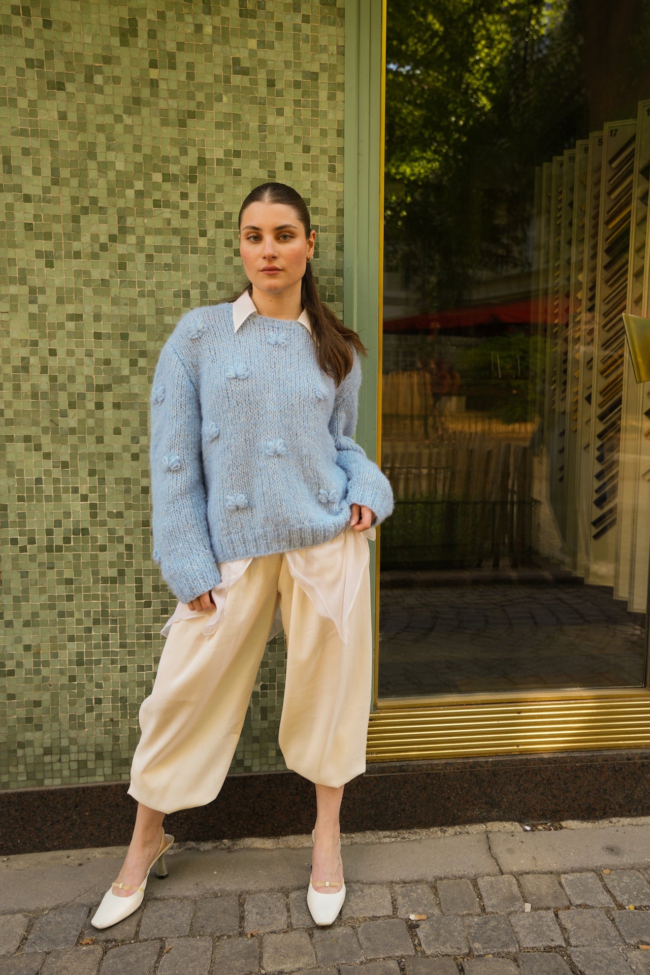 The Butterfly Sweater Light Blue *Pre-Order