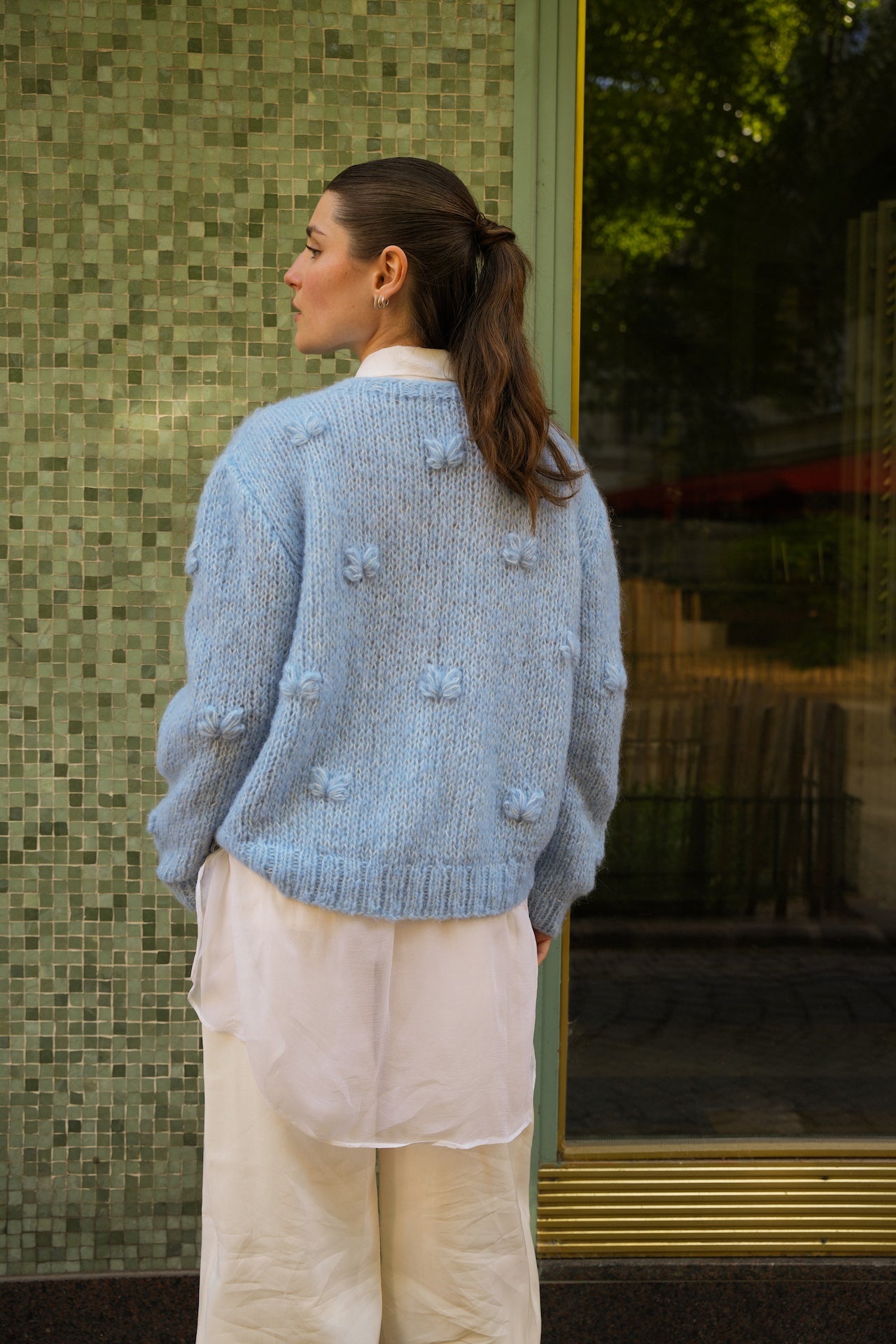 The Butterfly Sweater Light Blue *Pre-Order