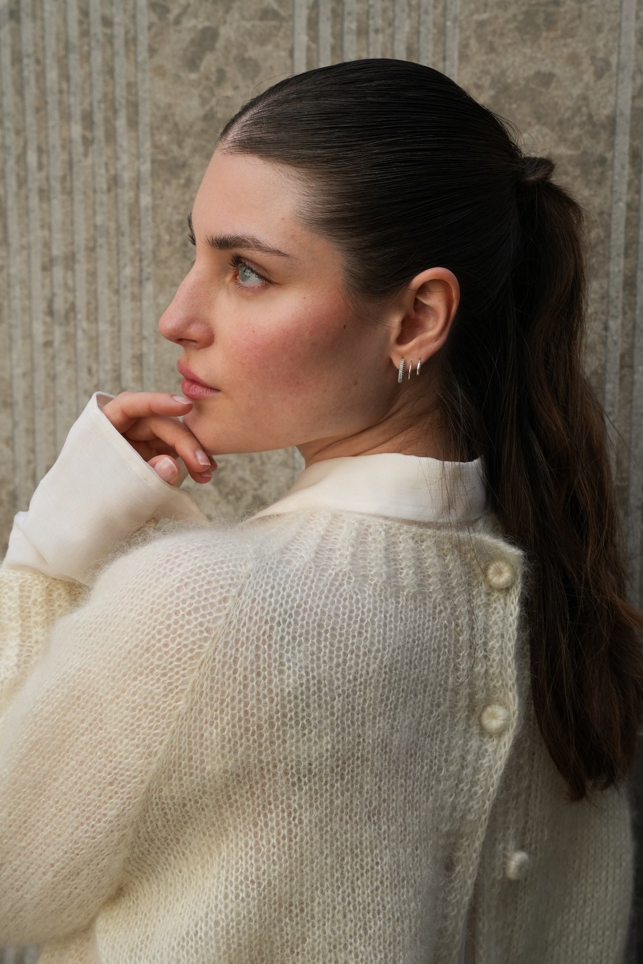 Sandra Cardigan Off-White *Pre-Order