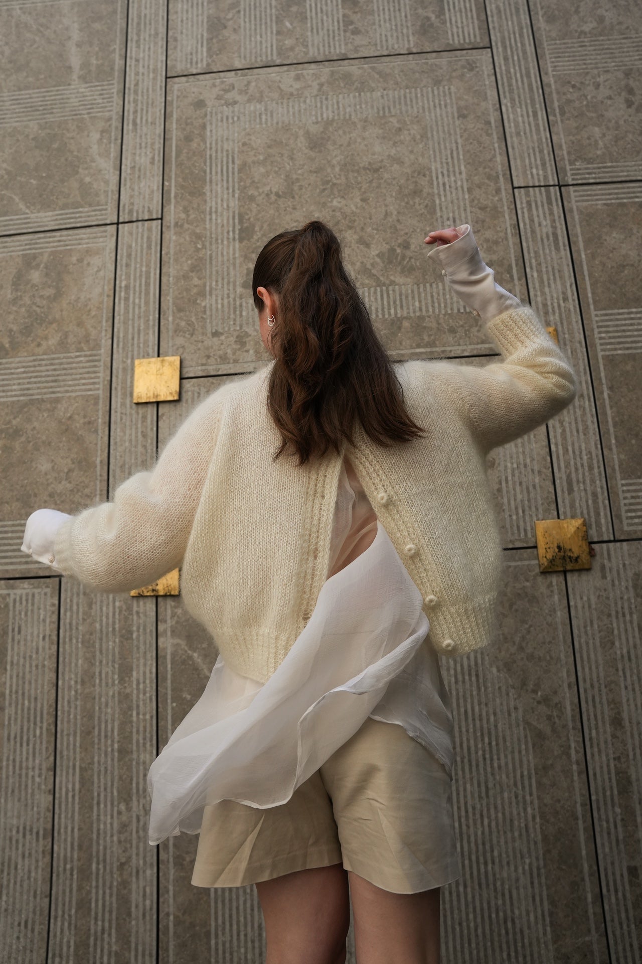 Sandra Cardigan Off-White *Pre-Order