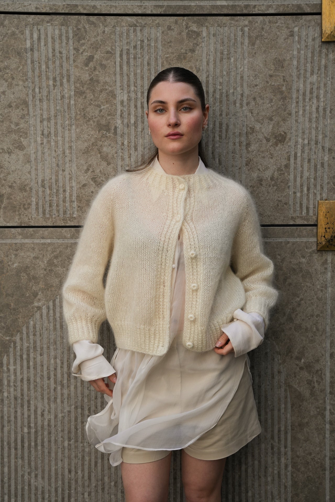 Sandra Cardigan Off-White *Pre-Order