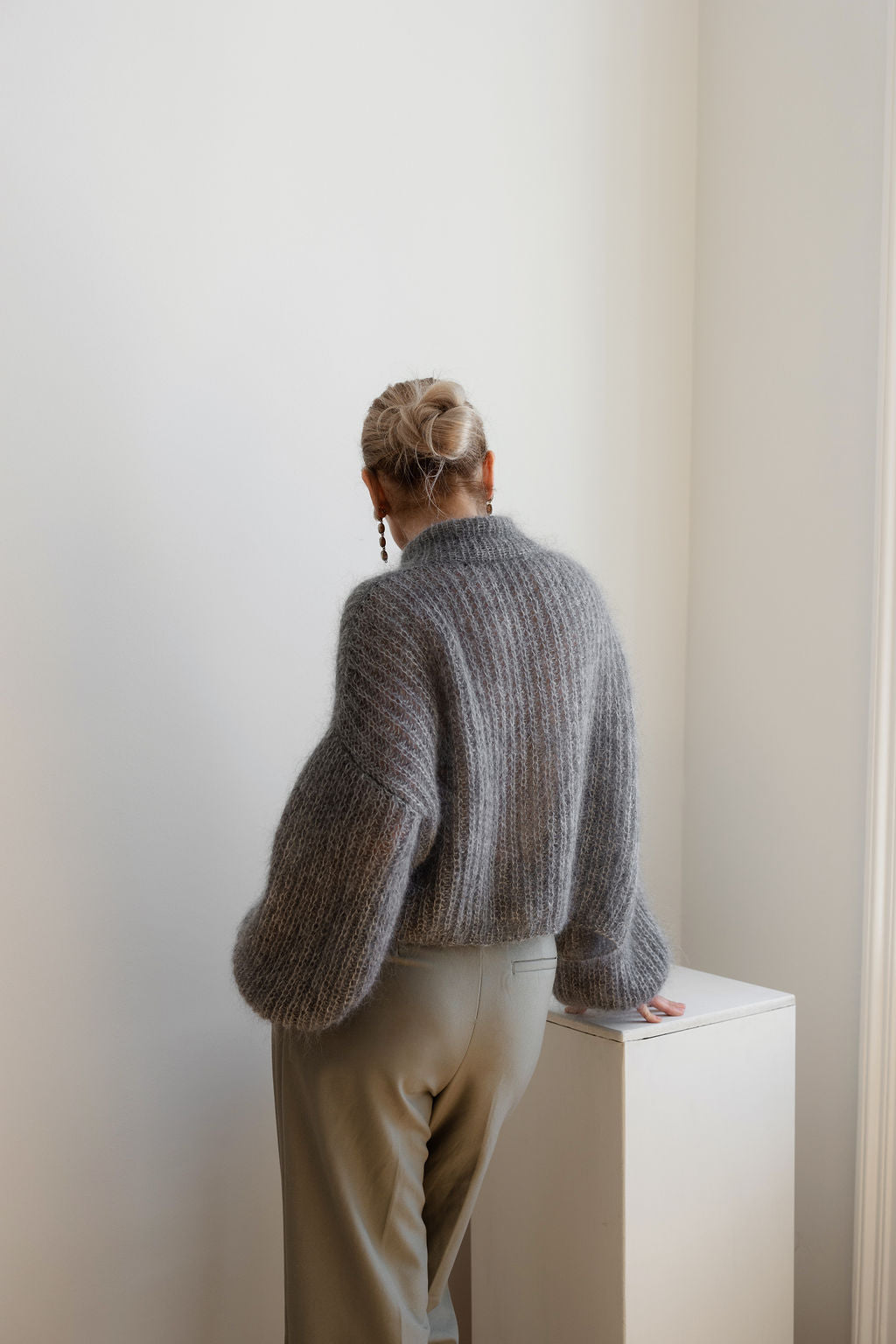 Helen Sweater Mottled Grey