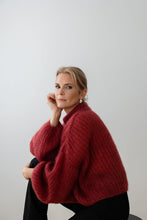 Load image into Gallery viewer, Helen Sweater Cherry Red - Vuuna &amp; Melanie
