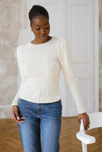 Load image into Gallery viewer, Tasky Sweater White
